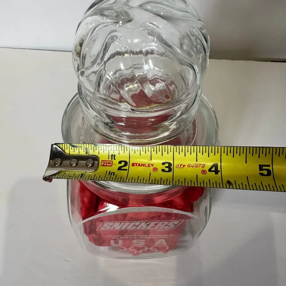 Olympics Candy Jar Snickers Barcelona '92 Albertville '92 Collectible